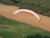 Vue aérienne en paramoteur