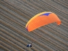 Vue aérienne en paramoteur