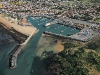 vue aérienne port de   Saint-Pierre-d'Oléron