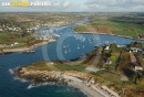 Ber ar Groaz et Lanidut , Bretagne Finistère vue du ciel