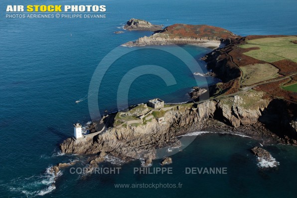 Phare de Kermorvan, Le conquet vue du ciel, Bretagne