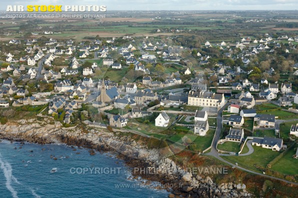 Porspoder vue du ciel