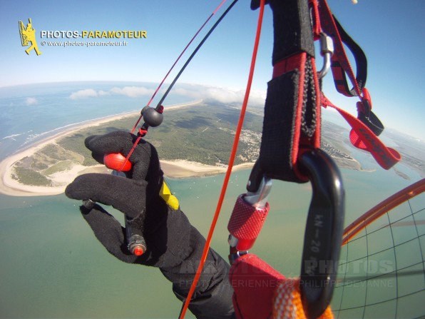 Vue aérienne Gopro Charente-Maritime (17), Île d'Oléron, Les Mathes La Palmyre, la Seude, Le Pertuis de Maumusson