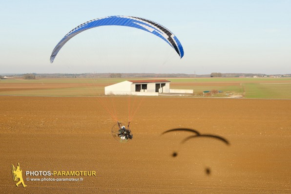 Vol paramoteur du 07 janvier 2016 en région Île-de-France