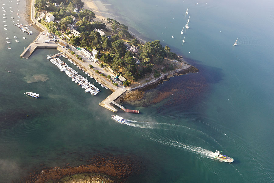 Embarcaderes de L'île aux moines , Golfe du Morbihan (56)