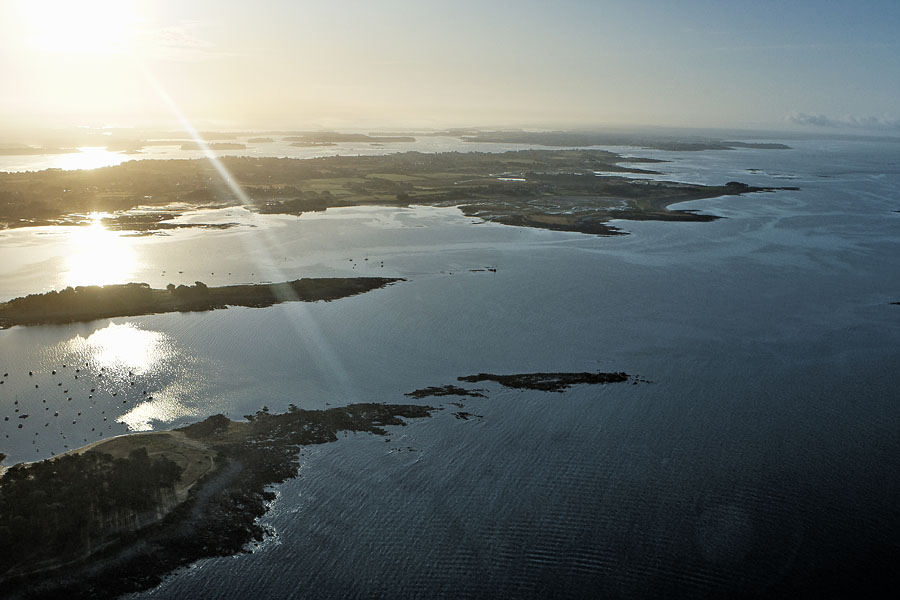 Golfe du Morbihan (56), Saint-Pierre Lopérec, Bellevue et Locmariaquer