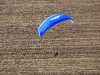 Vue aerienne en paramoteur