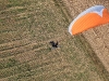 Vue aerienne en paramoteur