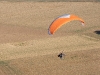 Vue aerienne en paramoteur