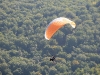 Vue aerienne en paramoteur