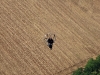 Vue aerienne en paramoteur