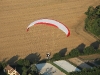 Vue aérienne en paramoteur