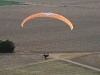 Vue aérienne en paramoteur