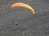 Vue aérienne en paramoteur