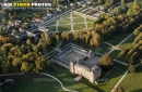 Château de Chamarande vue du ciel