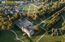 Château de Chamarande vue du ciel