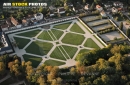 Château de Chamarande vue du ciel