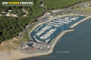 Les Mathes Anse de la Palmyre vue du ciel