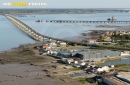 Pont de l'île d'oléron-Bourcefranc-le-Chapus vue du ciel