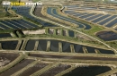 Marais de Bourcefranc-le-Chapus vue du ciel