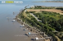 Carrelets de Port-des-Barques vue du ciel