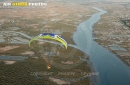 La Seudre en paramoteur , La Tremblade vue du ciel