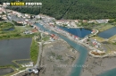 Port ostréicole de Saint-Trojan-les-Bains vue du ciel