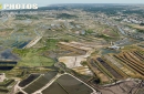 Marais salants de île-d'Oléron vue du ciel