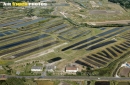 Marais salants de île-d'Oléron vue du ciel