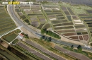 Pont de la Seudre , Marennes vue du ciel