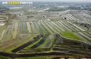 Marais salants de la Vie vue du ciel