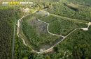 Poigny-la-Forêt vue du ciel