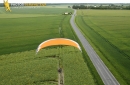 Paramoteur en 'ïle-de-France vue du ciel