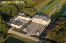 Le  Château du Marais Le Val-Saint-Germain vue du ciel