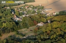 Château de Saudreville  vue du ciel