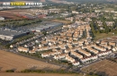 Lotissement pavillonnaire Etampes vue du ciel