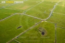 Marais Poitevin vue du ciel