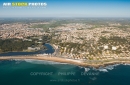 La Pironnière, Château-d'Olonne vue du ciel