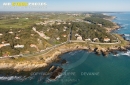 la Baie de Cayola, Talmont-Saint-Hilaire vue du ciel