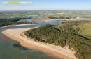 Le veillon , Talmont-Saint-Hilaire vue du ciel