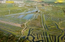 Marais de Jard-sur-Mer vue du ciel