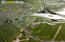 Marais de Jard-sur-Mer vue du ciel