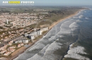 Saint-Gilles-Croix-de-Vie vue du ciel