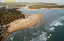 Plage du Veillon, Talmont-Saint-Hilaire vue du ciel