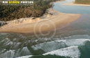 Plage du Veillon, Talmont-Saint-Hilaire vue du ciel