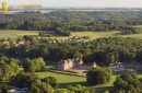 Château de Baville, Saint-Chéron vue du ciel