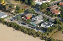 Plage la Hume Gujan-Mestras vue du ciel