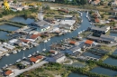 Port de Meyran Gujan-Mestras vue du ciel