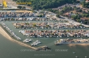 Port ostréicole d'Andernos-les-Bains vue du ciel