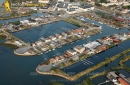 Port de la Barbotière, Gujan-Mestras vue du ciel